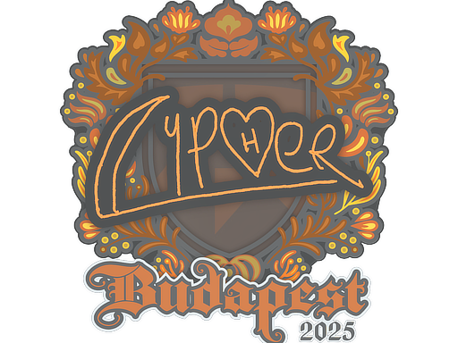 Sticker | Cypher | Budapest 2025