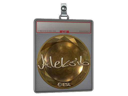Sticker Slab | Aleksib (Gold) | Katowice 2019
