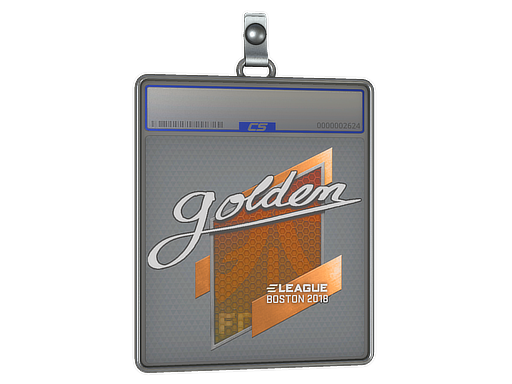 Sticker Slab | Golden | Boston 2018