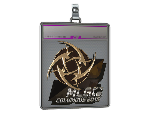 Sticker Slab | Ninjas in Pyjamas (Foil) | MLG Columbus 2016