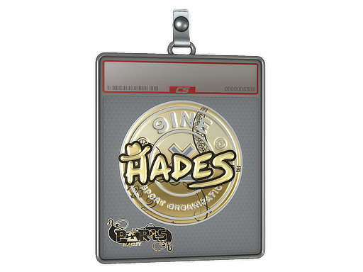 Sticker Slab | hades (Gold) | Paris 2023