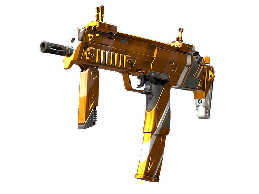 Souvenir MP7 | Amberline (Minimal Wear)