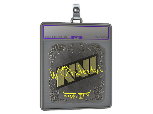 Sticker Slab | w0nderful (Foil) | Austin 2025