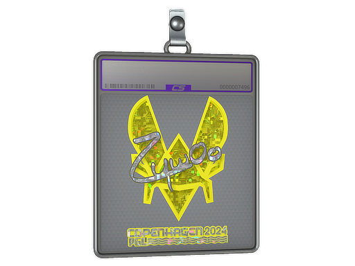 Sticker Slab | ZywOo (Glitter) | Copenhagen 2024