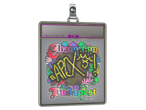 Sticker Slab | apEX (Holo, Champion) | Budapest 2025