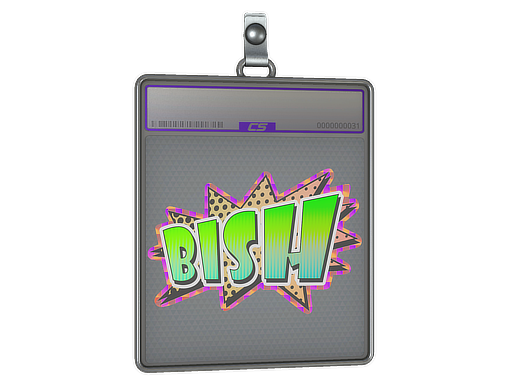 Sticker Slab | Bish (Holo)