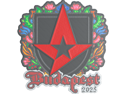 Sticker | Astralis (Embroidered) | Budapest 2025