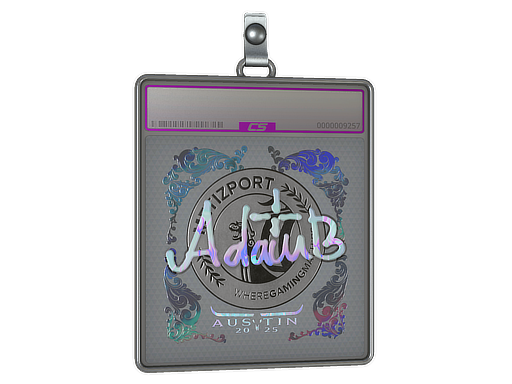 Sticker Slab | adamb (Holo) | Austin 2025