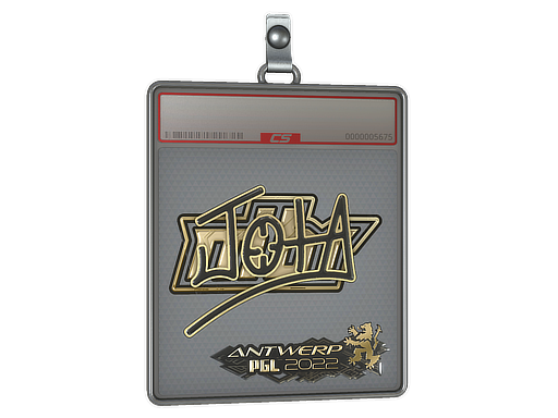 Sticker Slab | JOTA (Gold) | Antwerp 2022