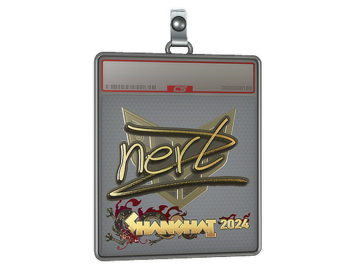 Sticker Slab | NertZ (Gold) | Shanghai 2024