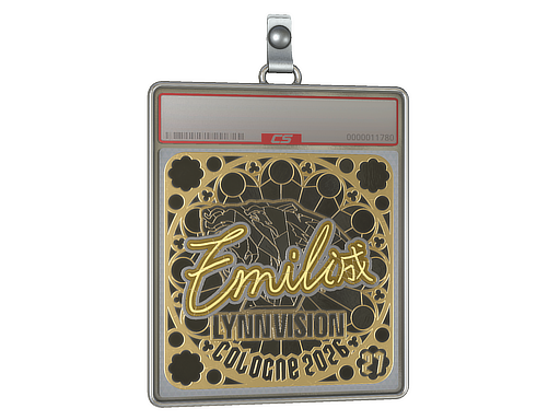 Sticker Slab | EmiliaQAQ (Gold, Ranked) | Cologne 2026