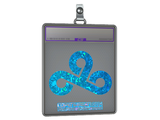 Sticker Slab | Cloud9 (Glitter) | Copenhagen 2024