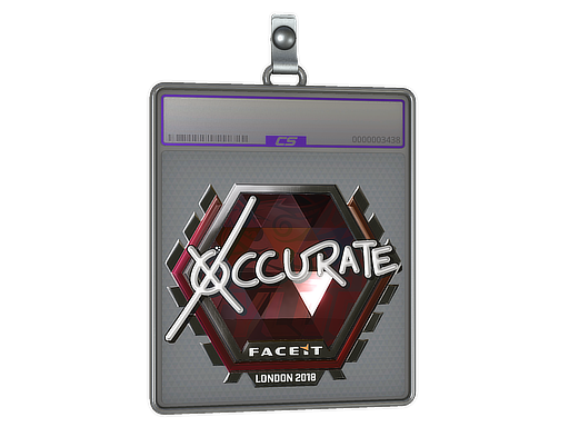 Sticker Slab | xccurate (Foil) | London 2018