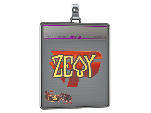 Sticker Slab | zevy (Holo) | Paris 2023