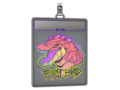 Sticker Slab | First Blood (Holo)