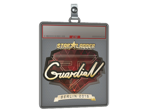 Sticker Slab | GuardiaN (Gold) | Berlin 2019