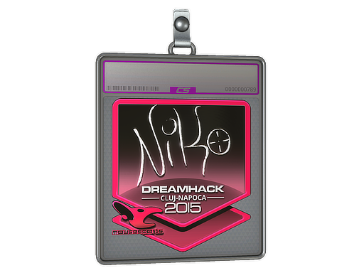 Sticker Slab | NiKo (Foil) | Cluj-Napoca 2015