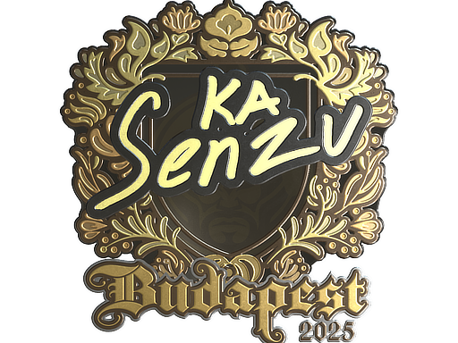 Sticker | Senzu (Gold) | Budapest 2025