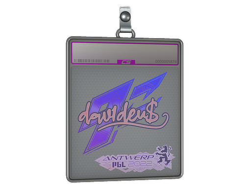 Sticker Slab | dav1d (Holo) | Antwerp 2022