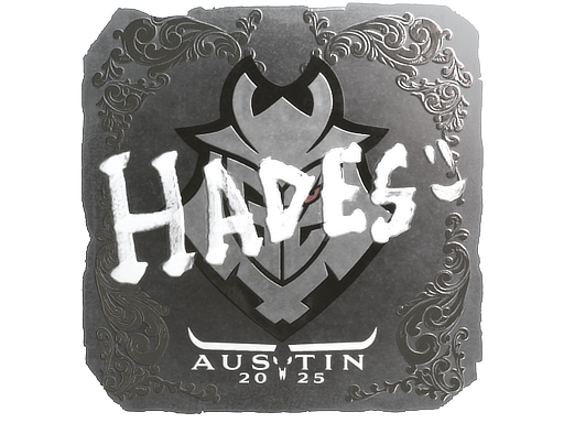 Sticker | hades (Foil) | Austin 2025