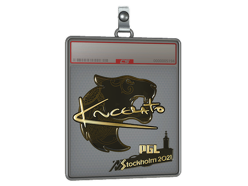 Sticker Slab | KSCERATO (Gold) | Stockholm 2021