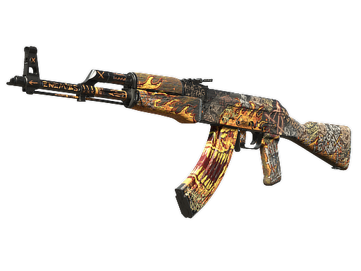 Souvenir AK-47 | Searing Rage (Minimal Wear)