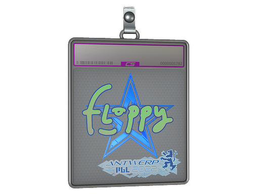 Sticker Slab | floppy (Holo) | Antwerp 2022