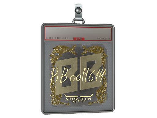 Sticker Slab | Boombl4 (Gold) | Austin 2025