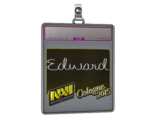 Sticker Slab | Edward (Foil) | Cologne 2015