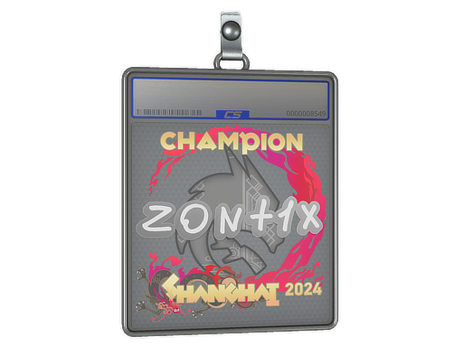 Sticker Slab | zont1x (Champion) | Shanghai 2024