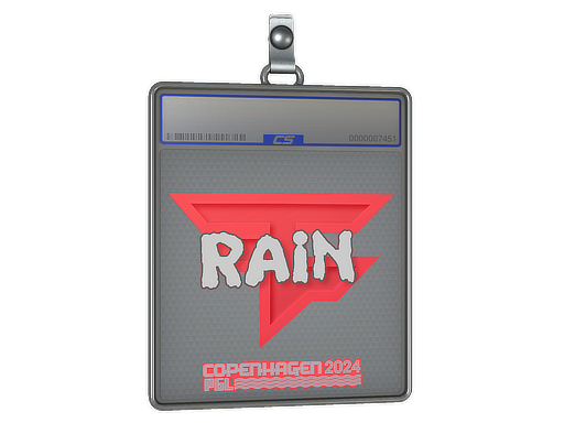 Sticker Slab | rain | Copenhagen 2024