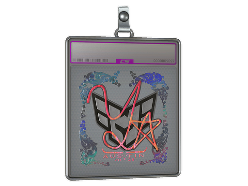 Sticker Slab | yxngstxr (Holo) | Austin 2025