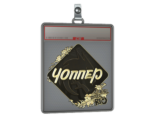 Sticker Slab | chopper (Gold) | Rio 2022