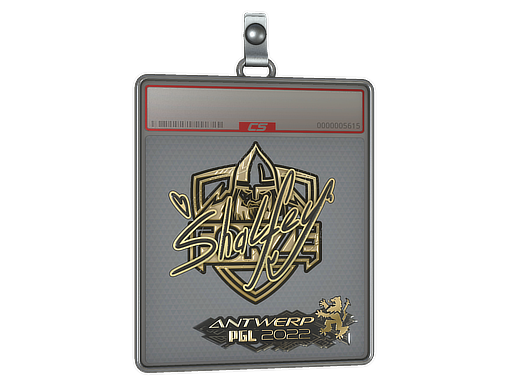 Sticker Slab | shalfey (Gold) | Antwerp 2022