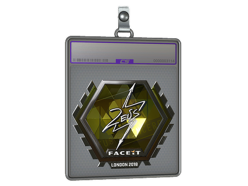 Sticker Slab | Zeus (Foil) | London 2018