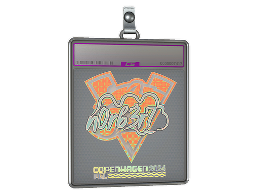 Sticker Slab | n0rb3r7 (Holo) | Copenhagen 2024