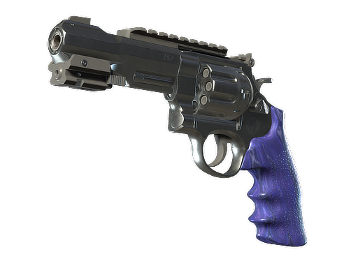 R8 Revolver | Cobalt Grip (Minimal Wear)