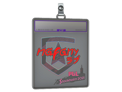 Sticker Slab | nafany (Holo) | Stockholm 2021