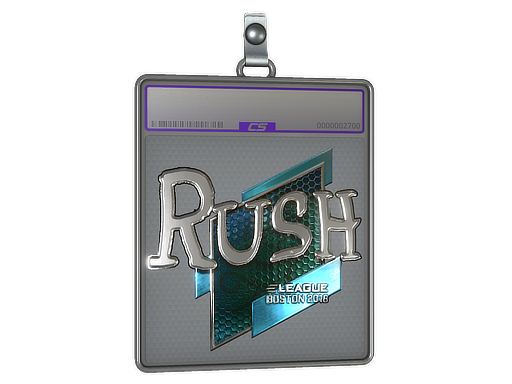Sticker Slab | RUSH (Foil) | Boston 2018