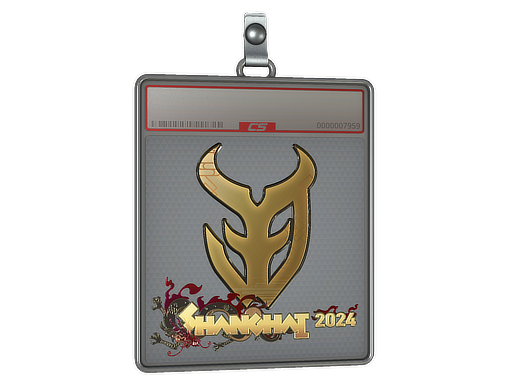 Sticker Slab | 3DMAX (Gold) | Shanghai 2024