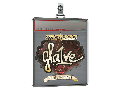 Sticker Slab | gla1ve (Gold) | Berlin 2019