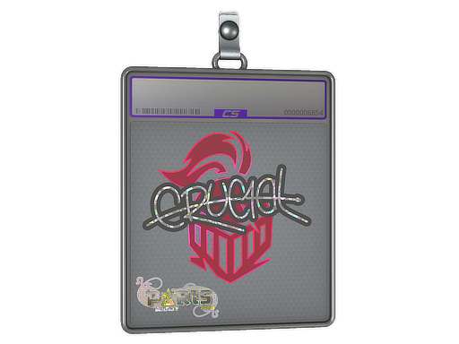 Sticker Slab | CRUC1AL (Glitter) | Paris 2023