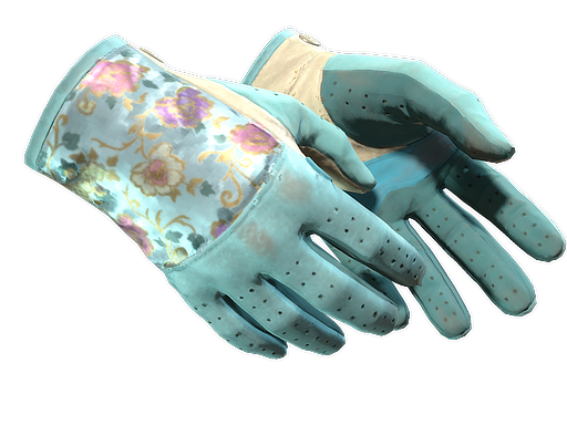 ★ Driver Gloves | Brocade Flowers (Well-Worn)