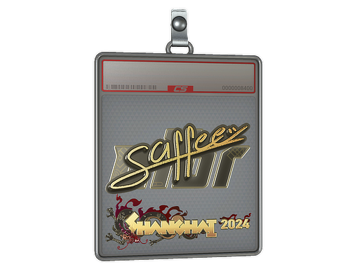 Sticker Slab | saffee (Gold) | Shanghai 2024