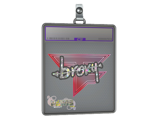 Sticker Slab | broky (Glitter) | Paris 2023