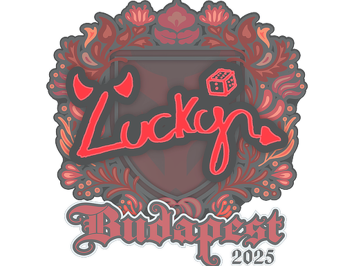 Sticker | Lucky | Budapest 2025
