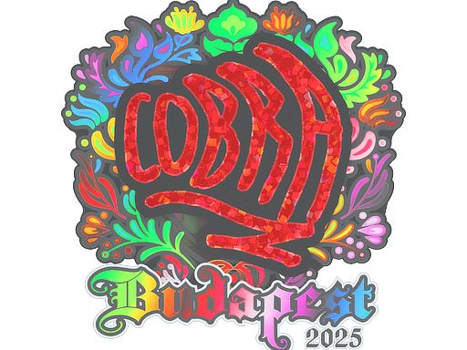 Sticker | cobra (Holo) | Budapest 2025