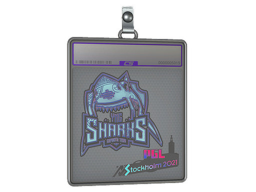 Sticker Slab | Sharks Esports (Holo) | Stockholm 2021