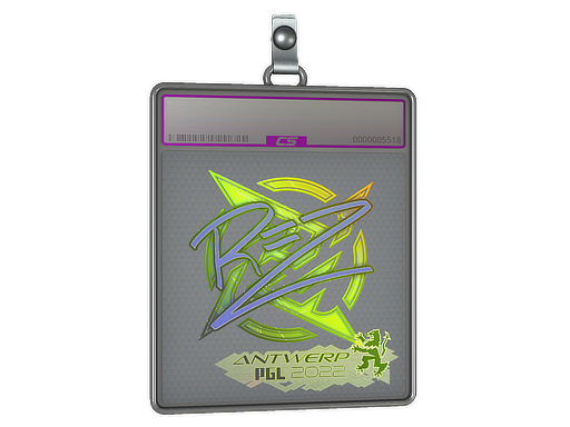 Sticker Slab | REZ (Holo) | Antwerp 2022