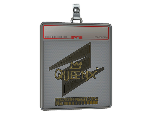 Sticker Slab | Queenix (Gold) | Copenhagen 2024